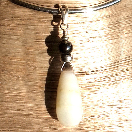 Pendentif Opale et Argent