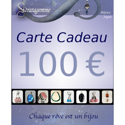 Carte Cadeau de 100 euros