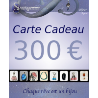 Carte Cadeau de 300 euros