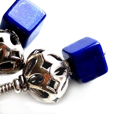 Boucles d'oreilles Lapis Lazuli et Argent