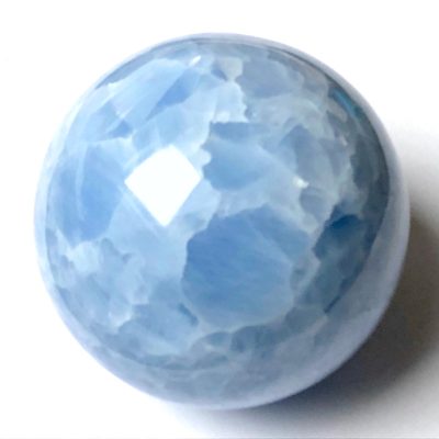 Sphère Calcite bleue