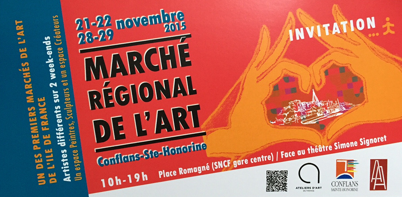 Marché de l'art 2015 - Conflans Ste Honorine