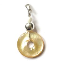 Pendentif Nacre et Argent
