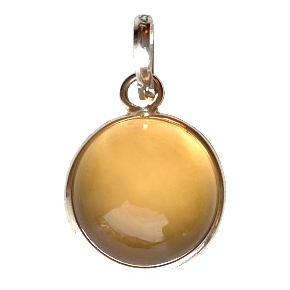 Pendentif Citrine et Argent