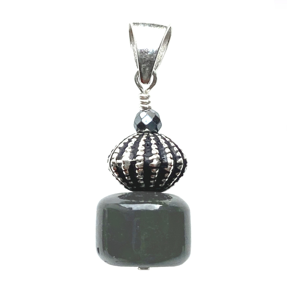 Pendentif Tourmaline et Argent