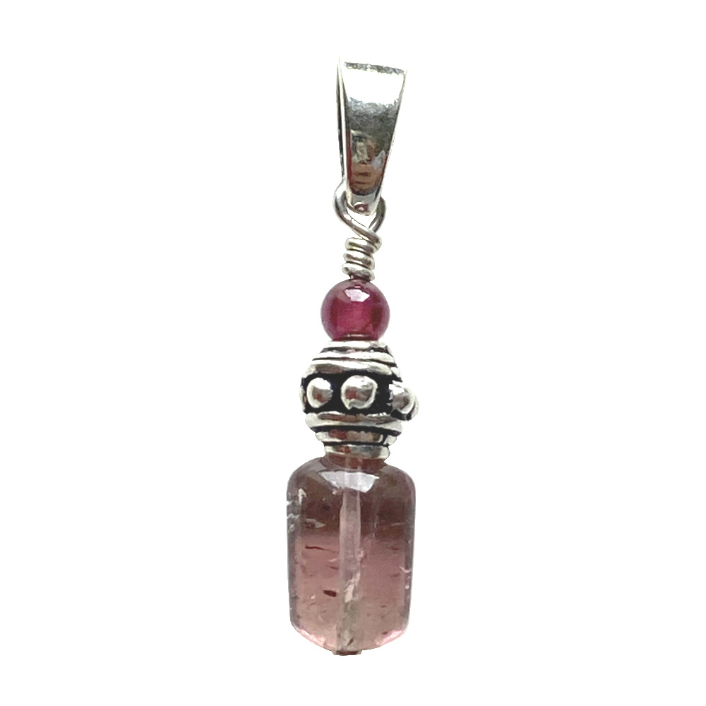 Pendentif Tourmaline et Argent
