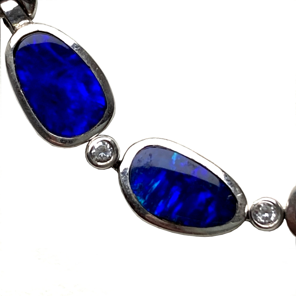 Bracelet Opale et Argent