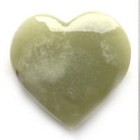 Coeur d'agate verte