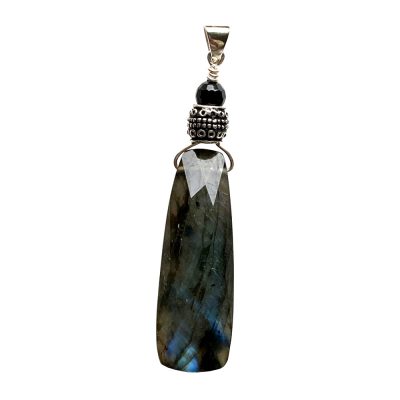 Pendentif Labradorite et Argent