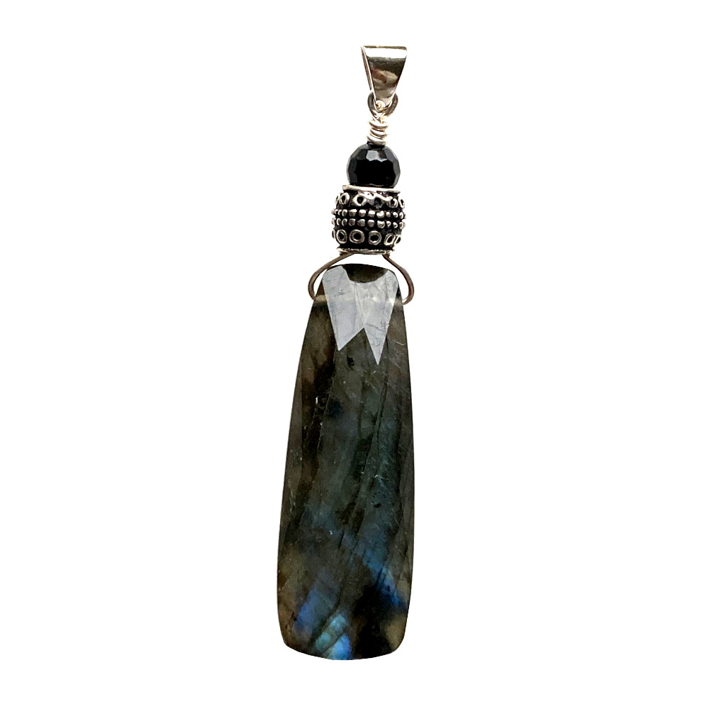 Pendentif Labradorite et Argent