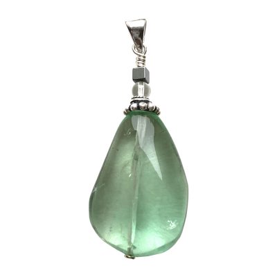 Pendentif Fluorite et Argent