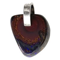 Pendentif Opale Boulder et Argent