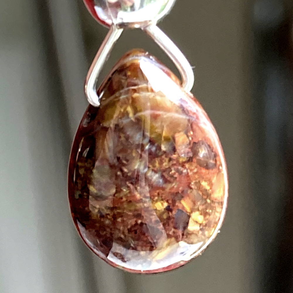 Boucles d'oreilles Piétersite et Argent