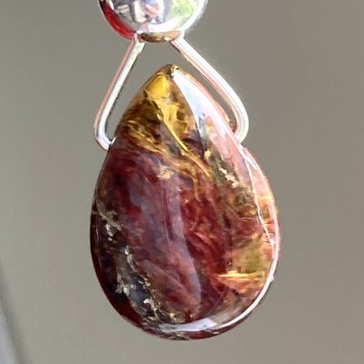 Boucles d'oreilles Piétersite et Argent