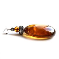 Pendentif Ambre et Argent