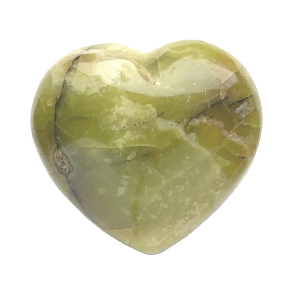 Cœur d'Opale verte - Minéraux Stratagemme
