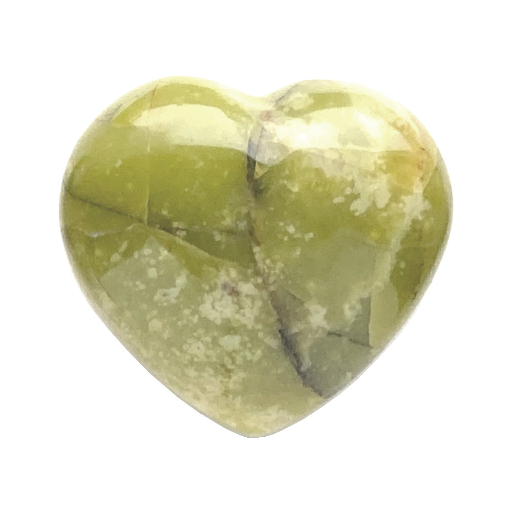 Cœur d'Opale verte - Minéraux Stratagemme