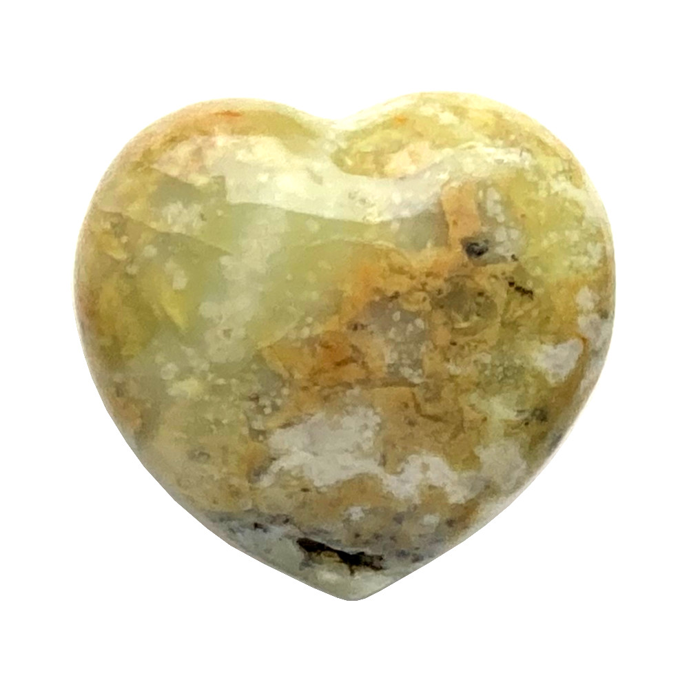 Cœur d'Opale verte - Minéraux Stratagemme