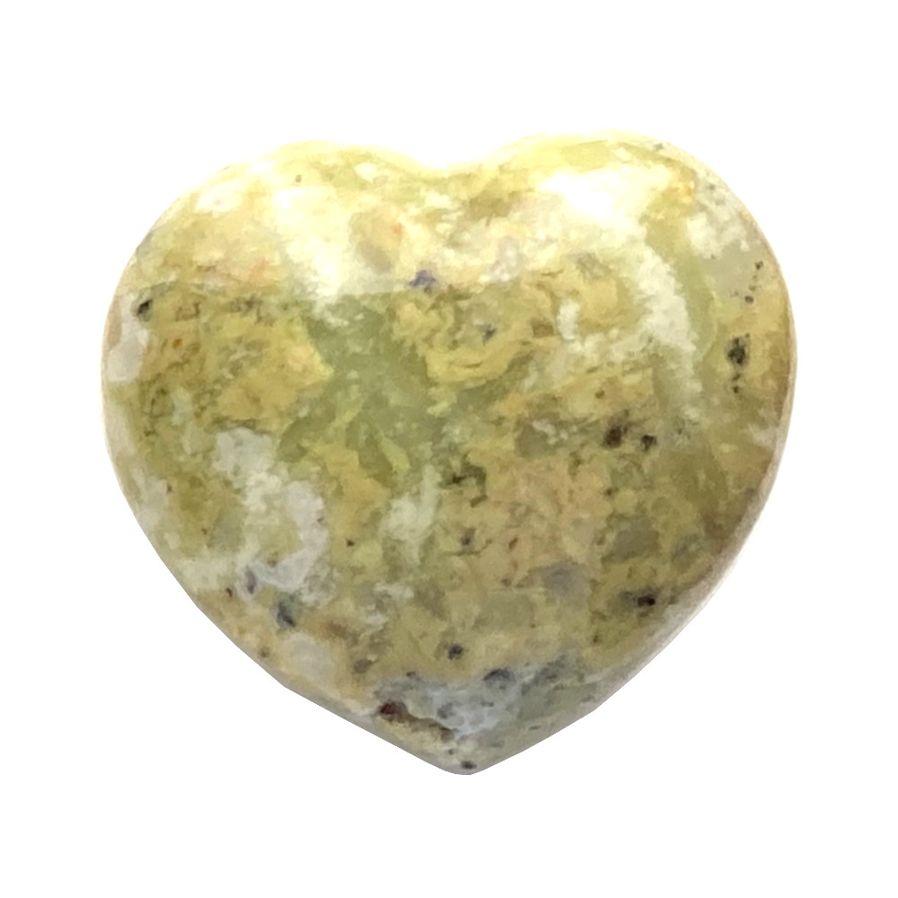 Cœur d'Opale verte - Minéraux Stratagemme